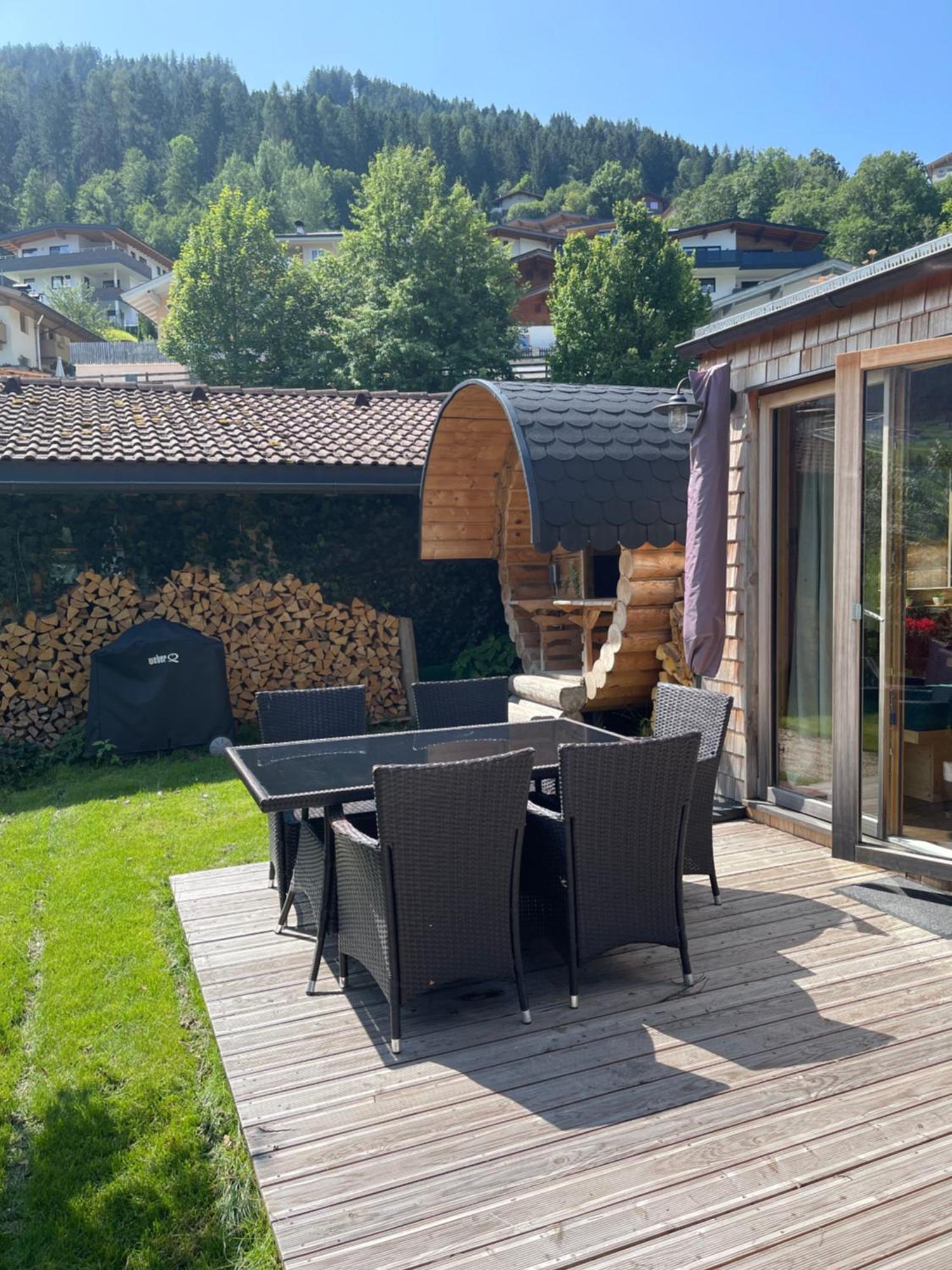 Chaleny - Das Erste Tiny House Chalet Im Zillertal Hainzenberg Eksteriør billede
